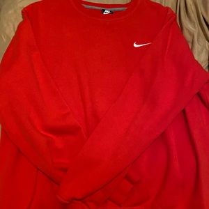 Red Nike Sweatshirt